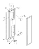 Freezer door parts