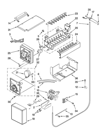 Icemaker parts