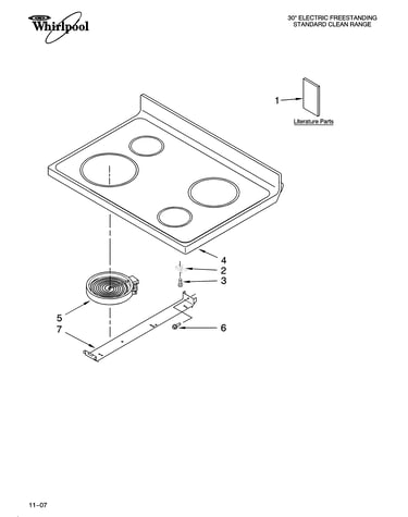 Cooktop parts
