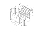 Whirlpool RF212PXSQ3 door parts, optional parts (not included) diagram