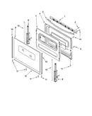 Door parts, optional parts (not included)