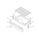 Drawer & broiler parts