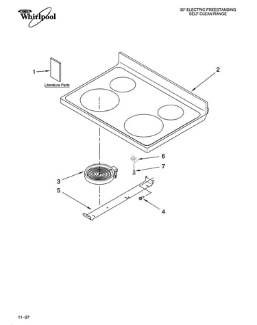 Cooktop parts