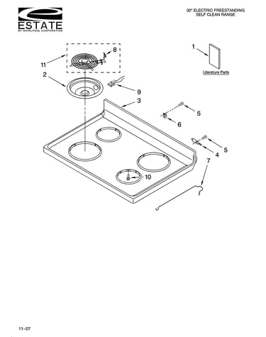 Cooktop parts