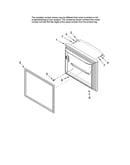 Freezer door parts