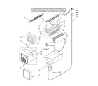 Maytag MBR2255KES12 icemaker parts, optional parts diagram