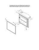 Freezer door parts