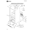 Maytag MBL2262KES12 cabinet parts diagram