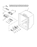 Refrigerator liner parts