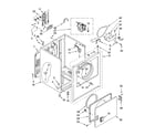 Maytag MED5591TQ0 cabinet parts diagram