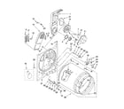 Maytag MED5720TQ0 bulkhead parts, optional parts (not included) diagram