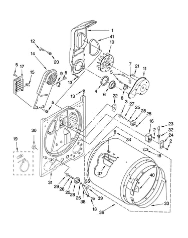 Bulkhead parts, optional parts (not included)