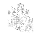Maytag MED5730TQ0 bulkhead parts, optional parts (not included) diagram