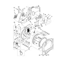 Maytag MED6600TQ0 bulkhead parts, optional parts (not included) diagram