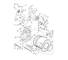 Maytag MGD5591TQ0 bulkhead parts diagram