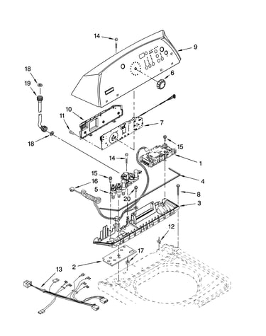 Control panel parts