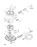Motor and housing parts