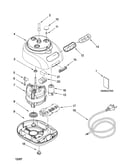 Motor and housing parts