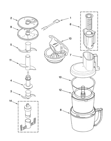 Attachment parts