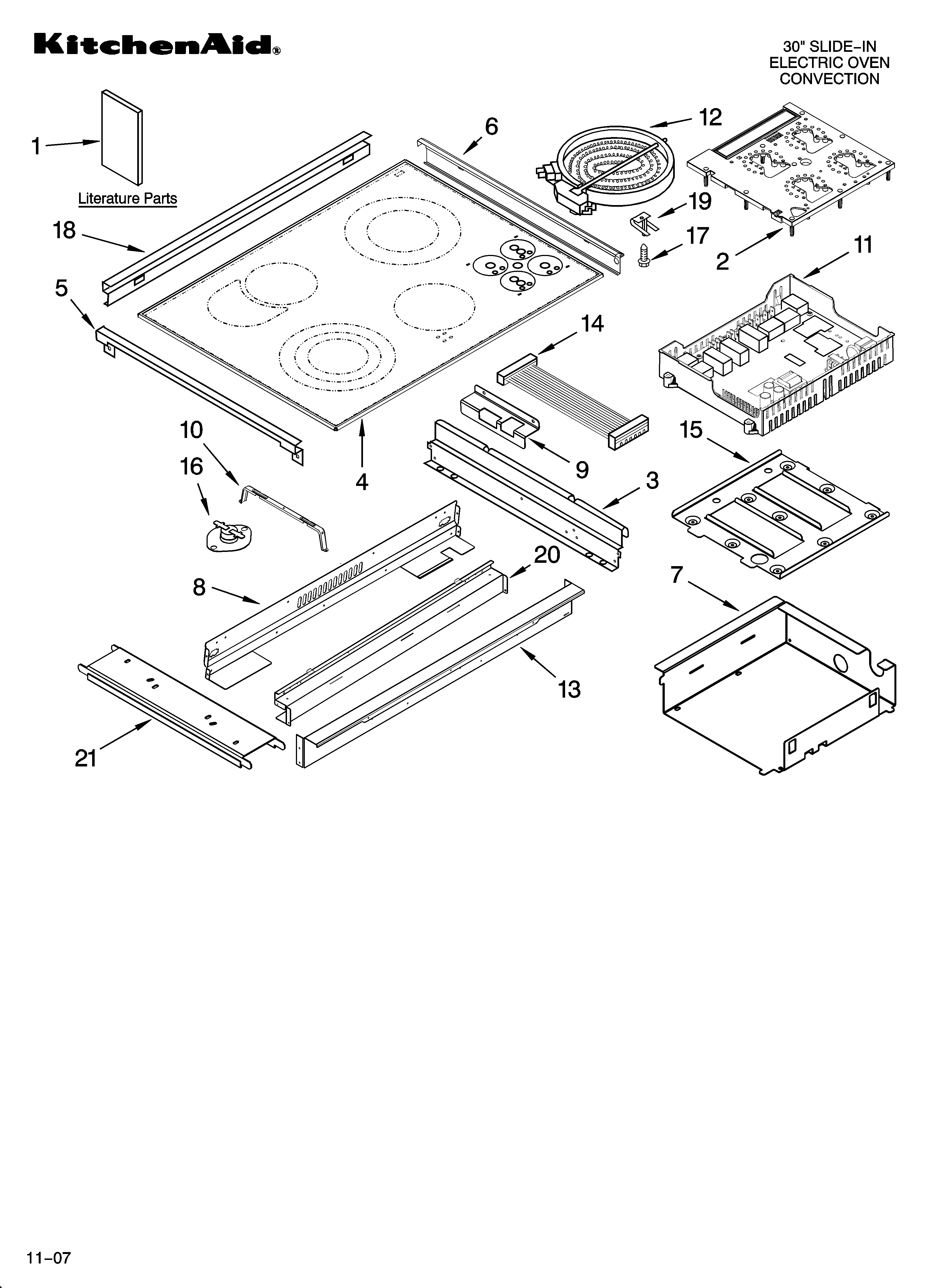 COOKTOP PARTS