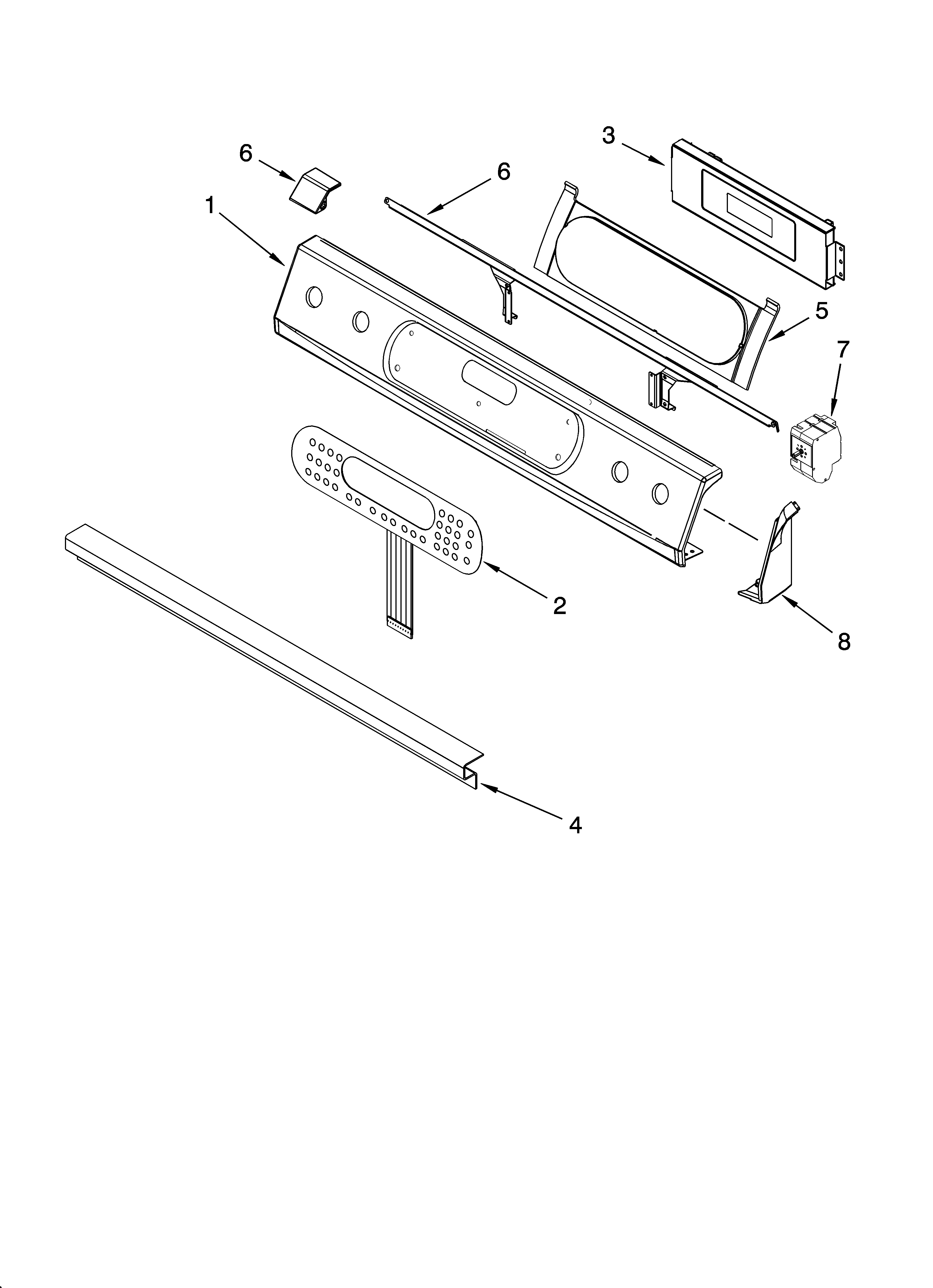 CONTROL PANEL PARTS