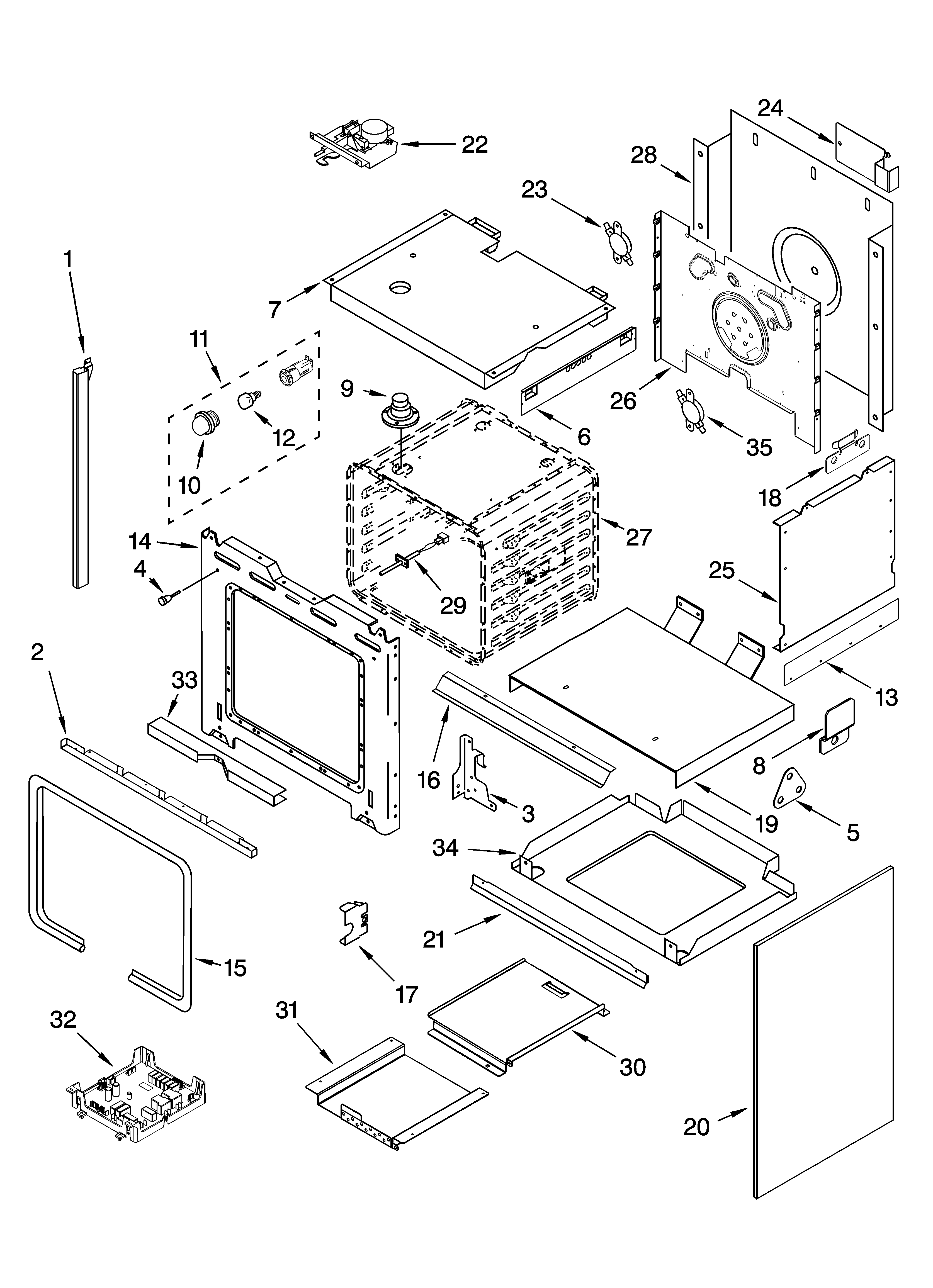 OVEN PARTS