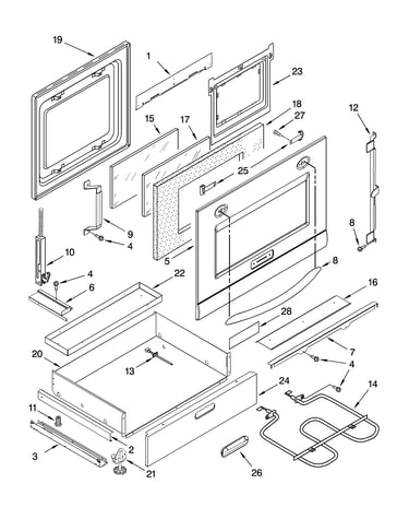 Door and drawer parts