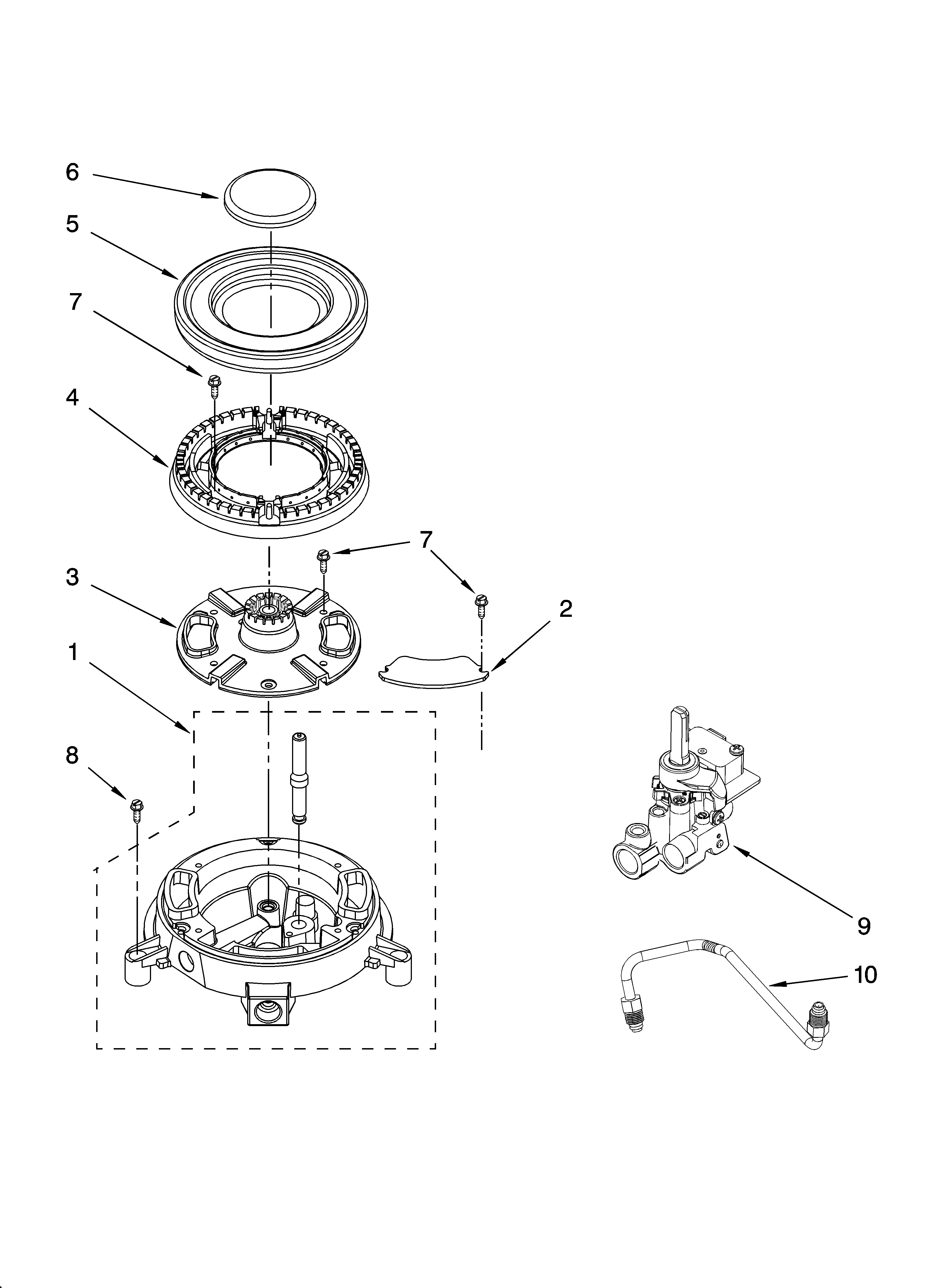 TRIPLE CROWN BURNER