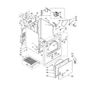 Maytag MED5921TW0 cabinet parts diagram