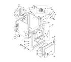 Maytag YMED5707TQ0 cabinet parts diagram
