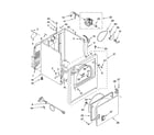Maytag YMED5740TQ1 cabinet parts diagram