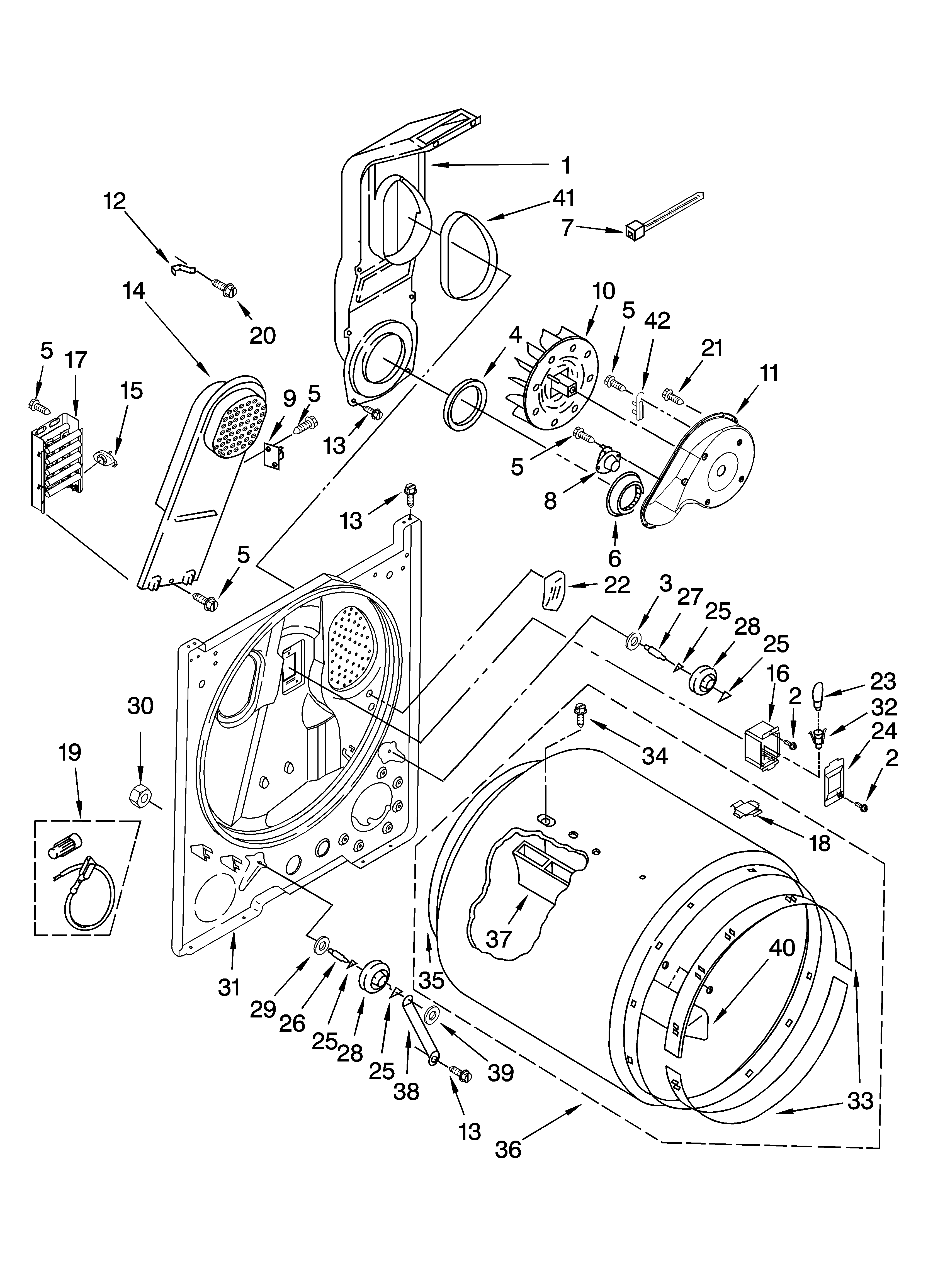 BULKHEAD PARTS, OPTIONAL PARTS (NOT INCLUDED)