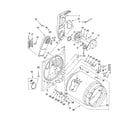 Maytag YMED5740TQ1 bulkhead parts, optional parts (not included) diagram