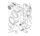 Maytag YMEDZ600TW2 bulkhead parts diagram
