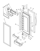 Refrigerator door parts