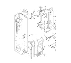 KitchenAid KSSC42FTS02 freezer liner and air flow parts diagram
