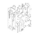 KitchenAid KSSC48QTS00 freezer liner and air flow parts diagram