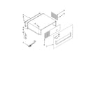 KitchenAid KSSO36FTX00 top grille and unit cover parts diagram