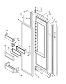 Refrigerator door parts