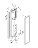 Freezer door parts