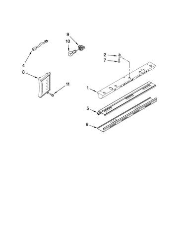 Control panel parts