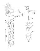 Motor and ice container parts