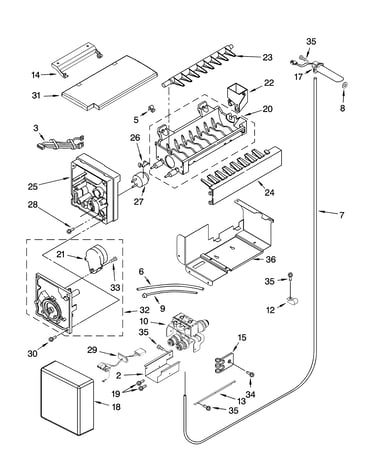 Icemaker parts