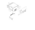 KitchenAid KSSS48FTX02 top grille and unit cover parts diagram