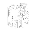 KitchenAid KSSS48FTX02 freezer liner and air flow parts diagram