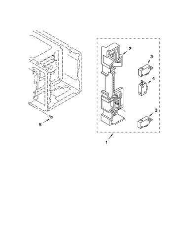 Latch board parts