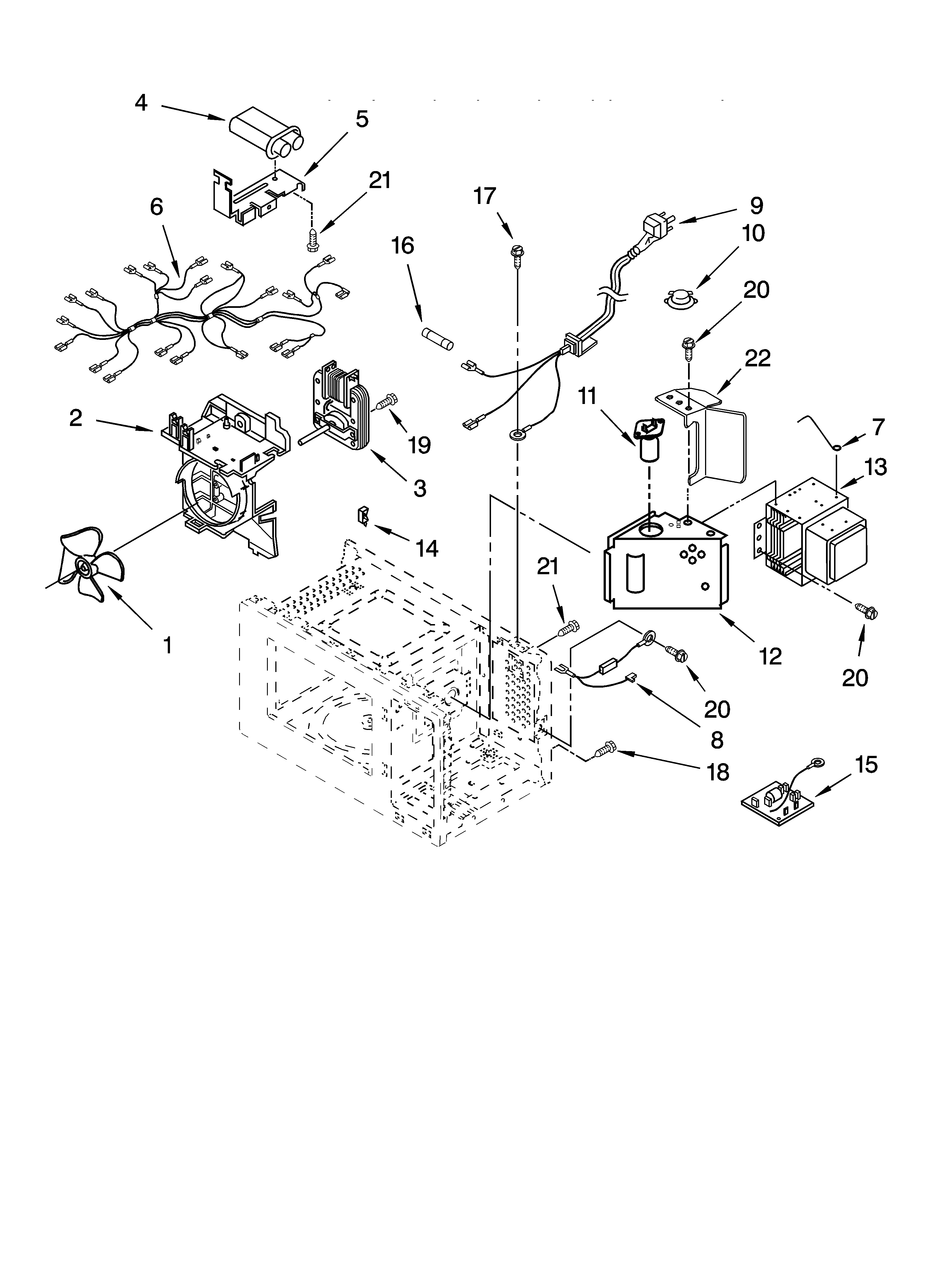 Oven interior parts