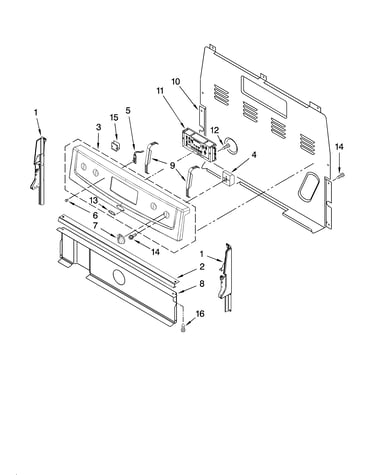 Control panel parts