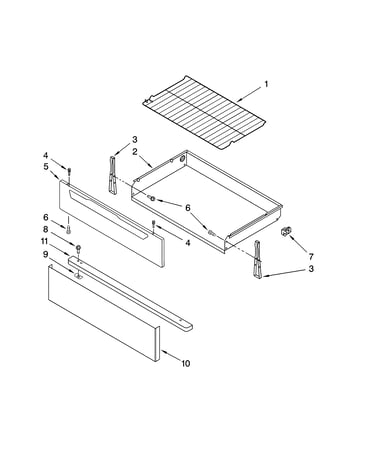 Drawer & broiler parts