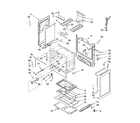 Whirlpool SF272LXTD2 chassis parts diagram
